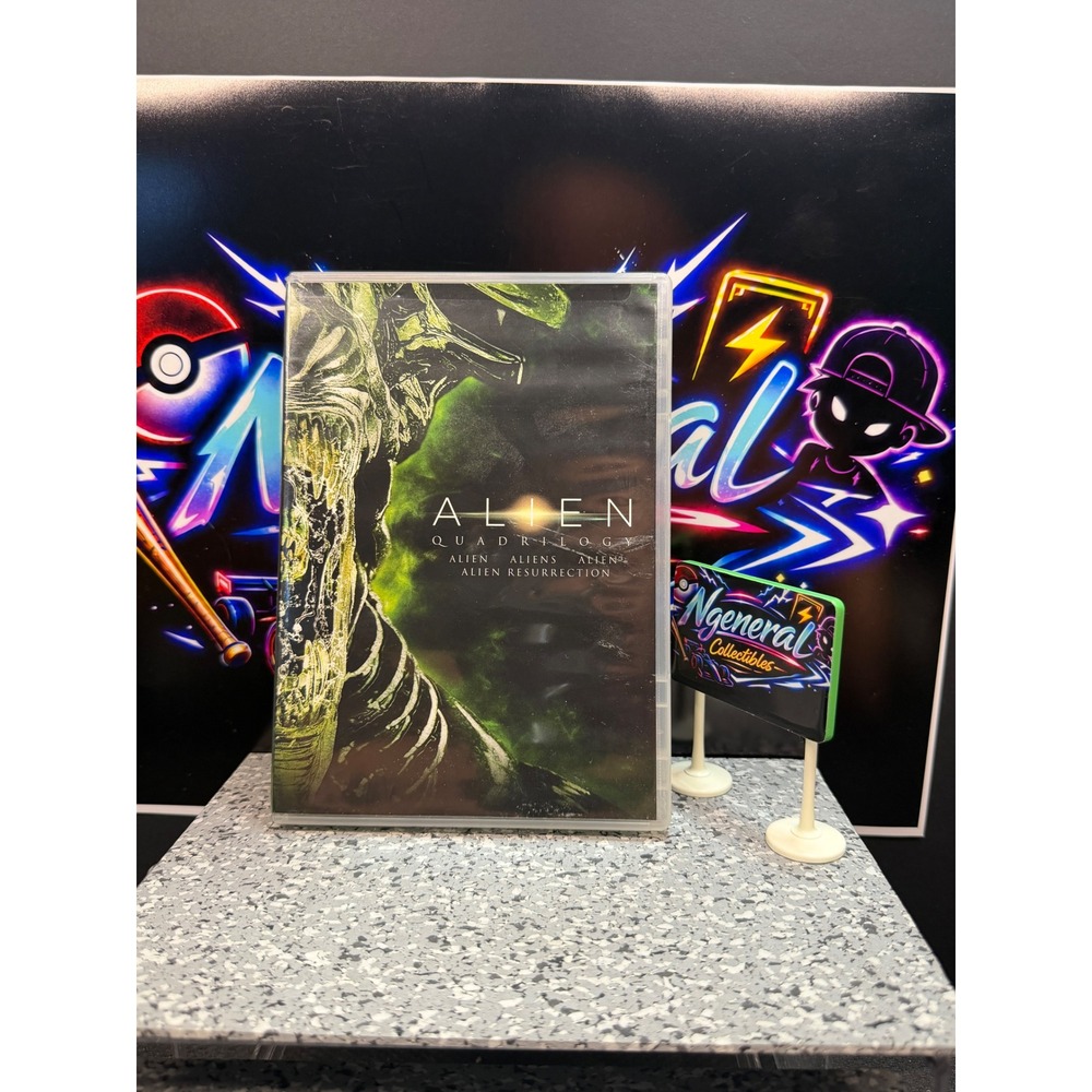 Alien Quadrilogy DVD 4-Disc Set Alien Aliens Alien 3 Resurrection Fox